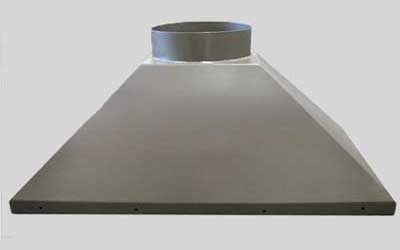 Bronze Powder-coated canopy